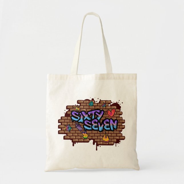 Tote Bag Style Graffiti 67 (Devant)