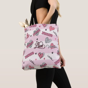 Tote Bag Style XOXO Valentine's Day