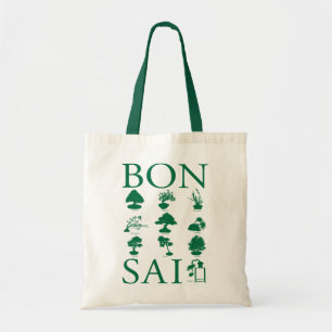Tote Bag Styles de base de l'arbre Bonsai