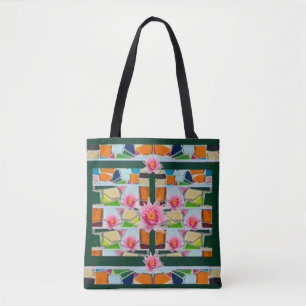Tote Bag Stylish Water Lys Carry-all Fun