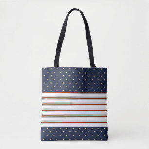 Tote Bag Sucres de canne et Pois Fourre-tout