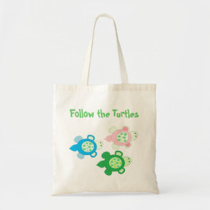 Tote Bag Suivez les tortues
