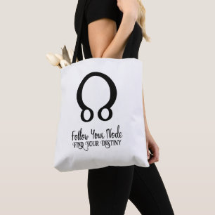 Tote Bag Suivez Votre Nœud Trouvez Votre Destinée Astrologi