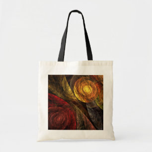 Tote Bag Sun Flower Floral Moderne Art Motif Abstrait