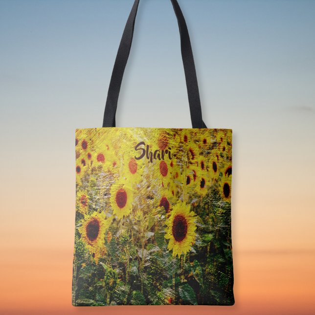 Tote Bag Sunflower Heaven (Créateur téléchargé)