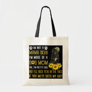 Tote Bag Sunflower Portugais de l'eau Chien Maman Fête des 