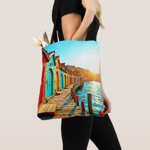 Tote Bag Sunset Bliss : Hues Balnéaires