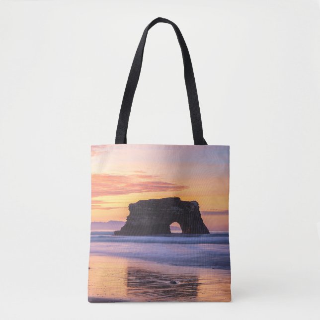 Tote Bag Sunset plage (Devant)