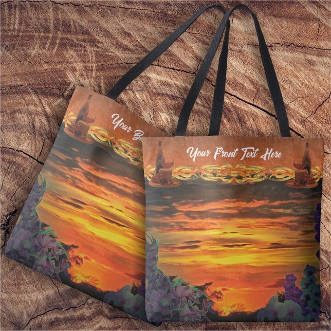 Tote Bag Sunset Plaza Marina 2584 (Créateur téléchargé)