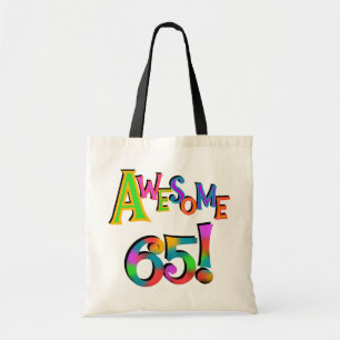 Tote Bag Super 65 Tshirts et cadeaux d'anniversaire