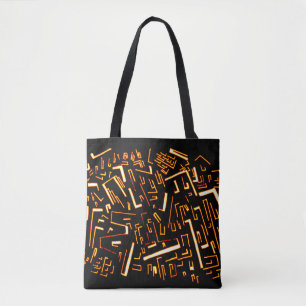 Tote Bag Super d'or noir Cool