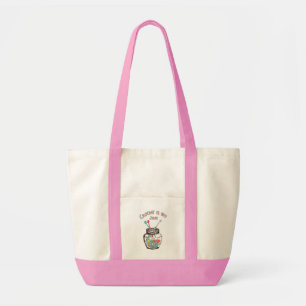Tote Bag Super Mignon “Le Crochet Est Ma Passion”