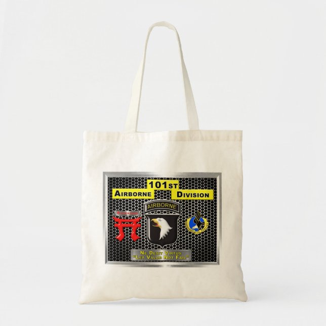 Tote Bag Super nouvelle conception de la 101e division aéro (Devant)
