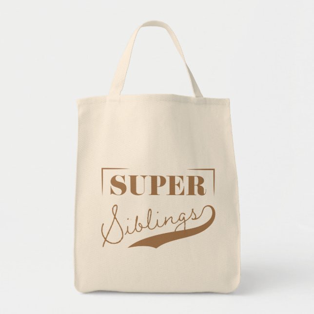 Tote Bag Super sibling (Devant)