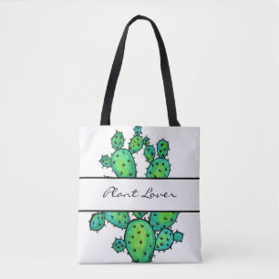Tote Bag Superbe aquarelle prickly Cactus
