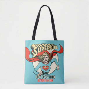 Tote Bag Supergirl fait tout mieux que toi