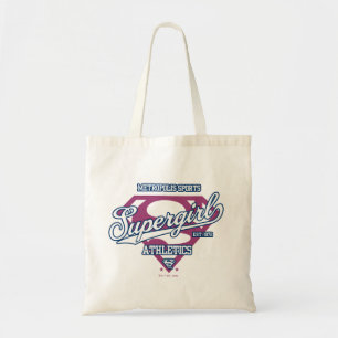 Tote Bag Supergirl Metropolis Sports Athletics Graphic