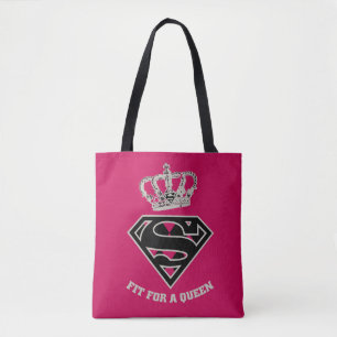 Tote Bag Supergirl S-Shield "Adapté Pour Une Reine"
