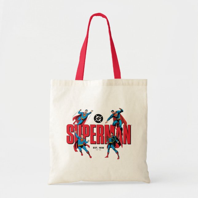 Tote Bag Superman Legends Forever Graphic (Devant)