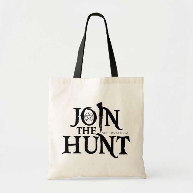 Tote Bag Supernatural "Join the Hunt" (Devant)