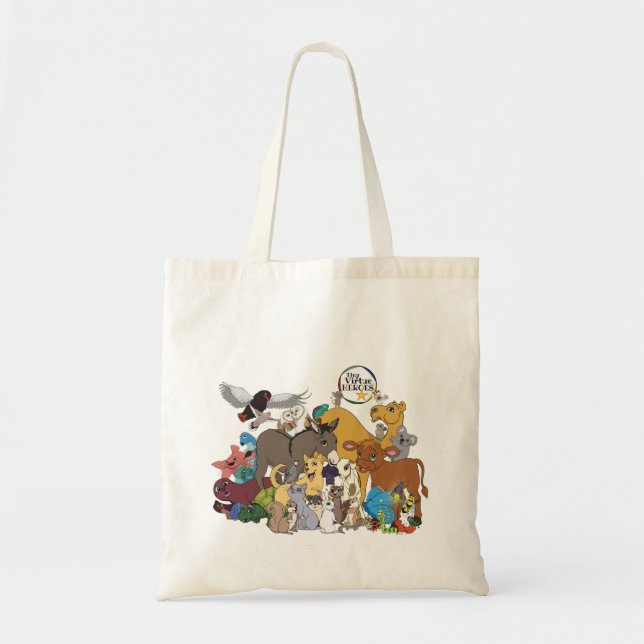 Tote Bag Superpuissance de Virtue Heroes™ (Devant)