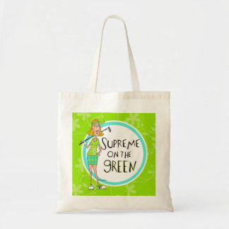 Tote Bag Suprême sur la blonde verte