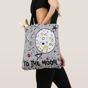 TOTE BAG SUR LA LUNE