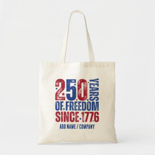 Tote Bag Sur mesure 250 ans de liberté depuis 1776 Patrioti
