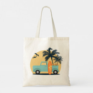 Tote Bag Surf Retro