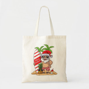Tote Bag Surf surfant hawaïen Hawai d'été de Noël de Père