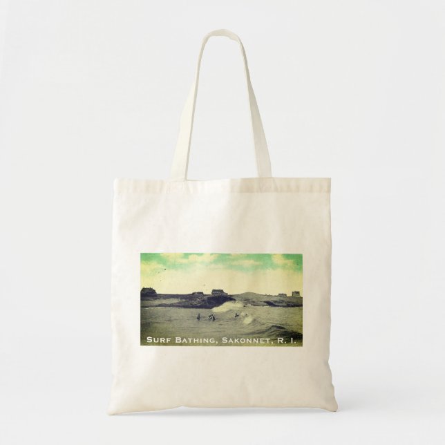 Tote Bag Surf, Warren's Point Beach, Little Compton (Devant)
