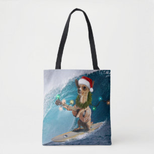 Tote Bag Surfing de Christmas