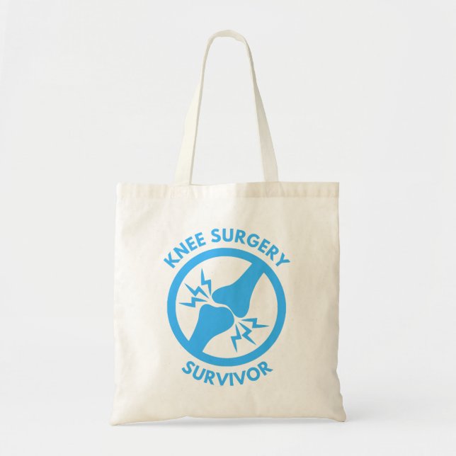 Tote Bag Survivant de la chirurgie du genou (Devant)