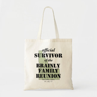 Tote Bag Survivant officiel de la Réunion familiale - Idaho