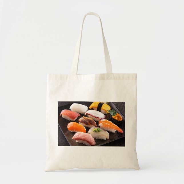 Tote Bag Sushi Feast Tote – Ultimate Nigiri Mix (Devant)