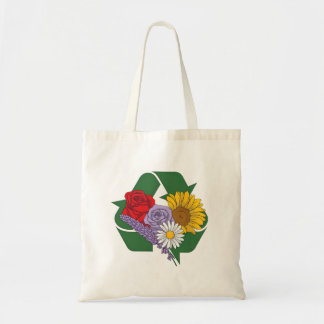 Tote Bag Sustainable Floral Harmony | Eco-Friendly Nature