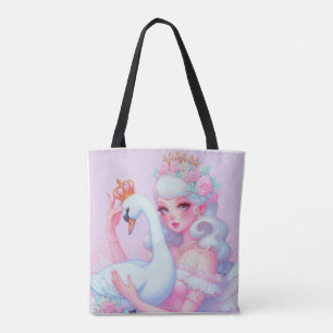 Tote Bag Swan Princess par Terrell Dorfeo Designs
