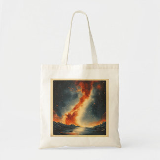 Tote Bag Sweat - shirt à capuche de galaxie de style rétro