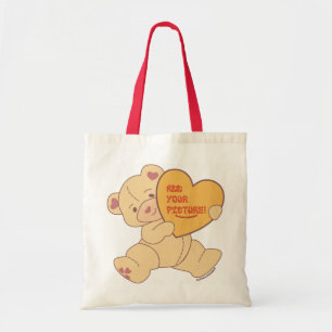 Tote Bag Sweatshirt couleur rose Buble mignon