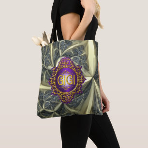 Tote Bag Sweet GIGI Gold Design