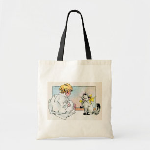 Tote Bag Sweet Vintage Illustration Fourre-tout