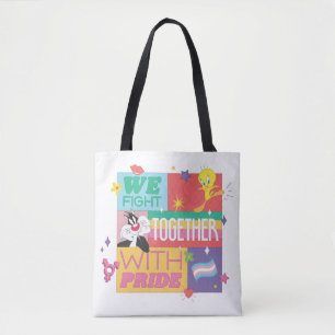Tote Bag SYLVESTER™ & TWEETY™ Nous combattons Avec Fierté