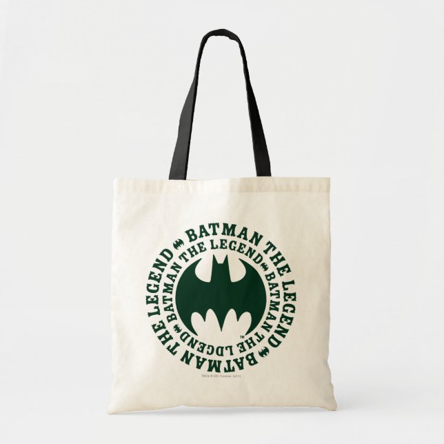 Tote Bag Symbole Batman | Le Logo De La Légende (Devant)