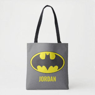 Tote Bag Symbole Batman   Logo Oval de chauve-souris