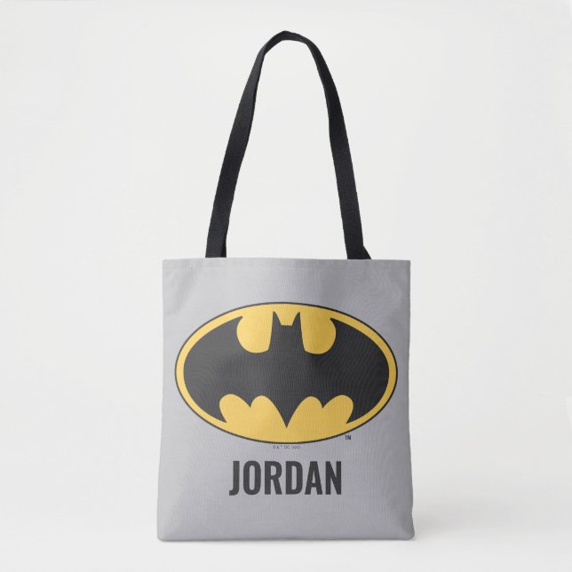 Tote Bag Symbole Batman | Logo ovale (Devant)