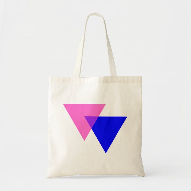 Tote Bag Symbole de bisexualité Fourre-tout (Devant)