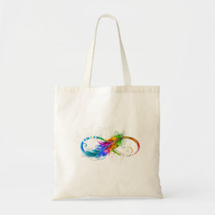 Tote Bag Symbole de la neurodiversité Rainbow Infinity Auti