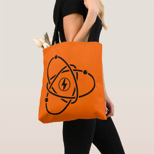 Tote Bag Symbole de l'énergie atomique Science et technolog