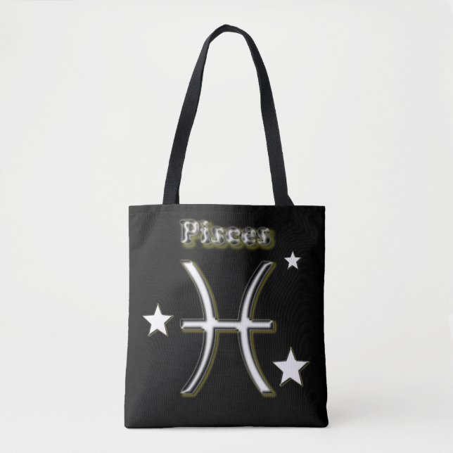 Tote Bag Symbole de Poissons (Devant)
