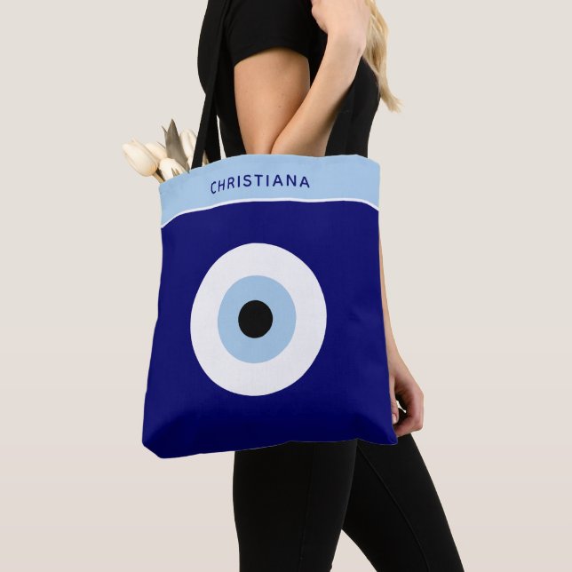 Tote Bag Symbole de protection et de bonne chance (De près)
